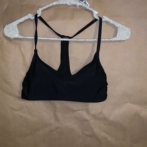 Black bathing suit top